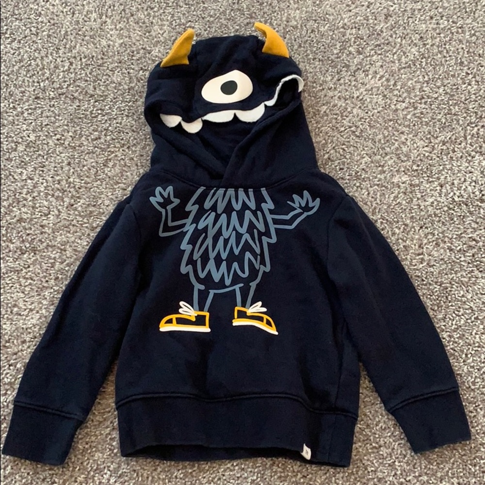 2T Baby Gap Monster Hoodie